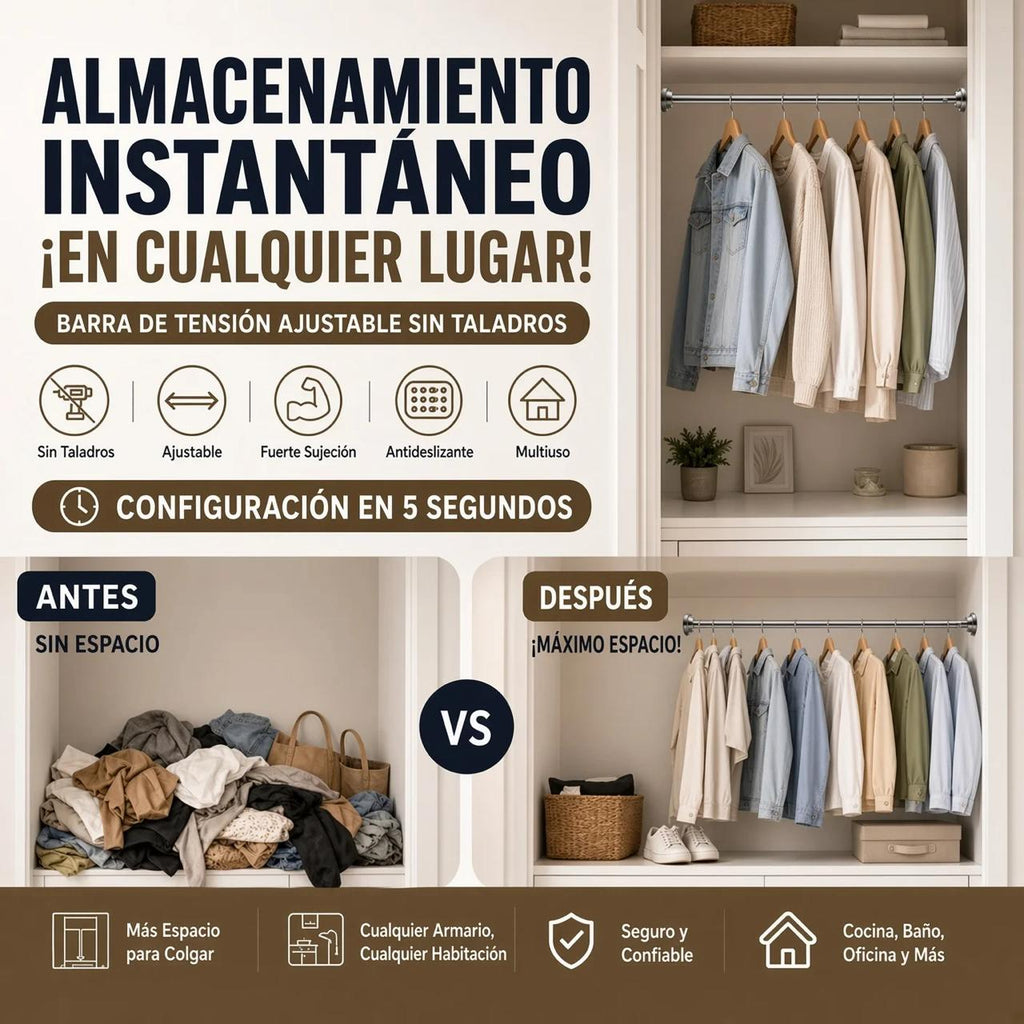 SPACELOCK™ — Tendedero Extensible